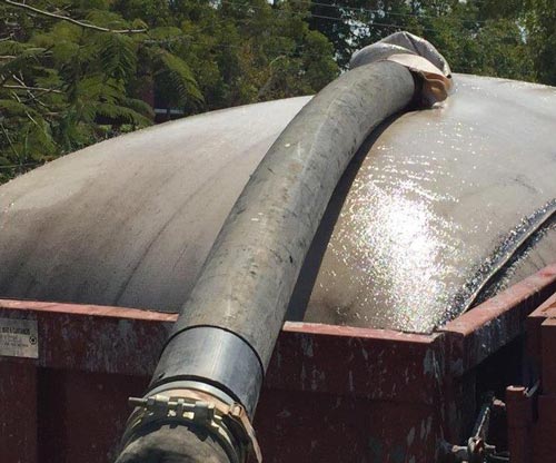 трубка geotextile в контейнере