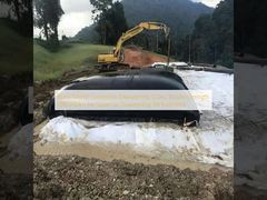 Черные/ПЕСОЧНЫЕ Геотекстильные Осушительные Трубы Прочность на растяжение 200/200 кН для превосходной производительности осушения