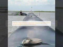 Эффективные геотекстильные осушительные трубы для фильтрации воды, длина 50,5 м, отличная химическая стойкость