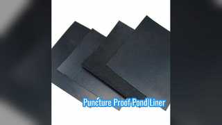 Puncture Proof LDPE Pond Liner for Shrimp Farming