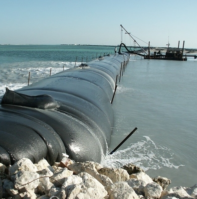 Geotextile регулирования паводковых вод кладет в мешки для драгируя конструкции обваловки механизма