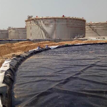 Геомембранный вкладыш HDPE для сельскохозяйственных резервуаров для хранения воды