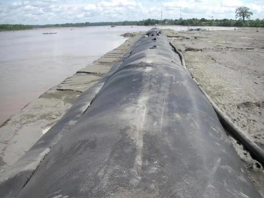 Шуга отработанной воды полиэстера Dewatering кладет прибрежную защиту в мешки