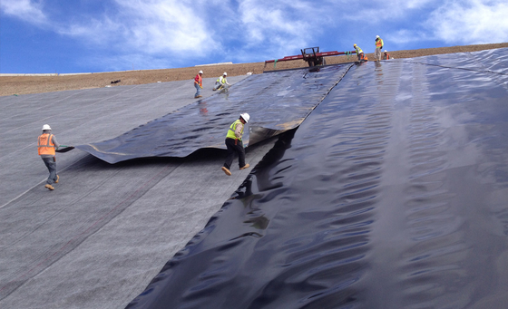 вкладыш запруды HDPE пруда танка бассейна места захоронения отходов крыши вкладыша PVC Geomembrane 0.2mm