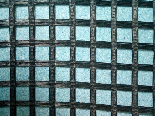Алкали Geogrid стеклоткани сетки стабилизации мостовой цемента земной устойчивый