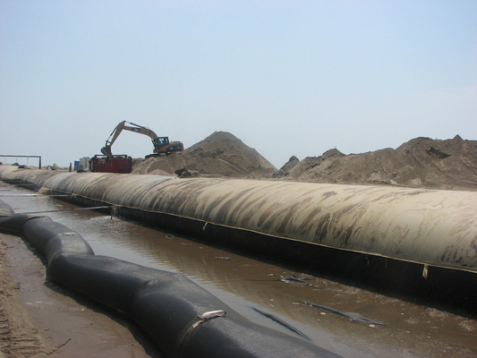 Прочный на разрыв геотекстиль Geotube обезвоживающая трубка Geobag Geotubes