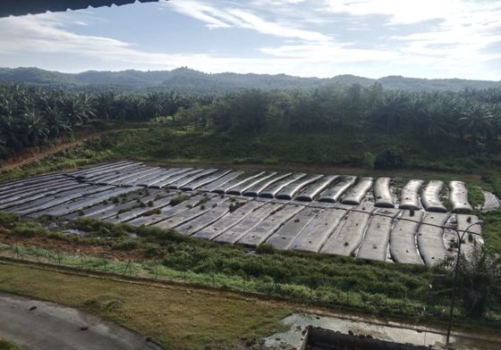 Мешки-фильтры с открытым размером 0,4 мм в черном/песочном цвете для тяжелой фильтрации в промышленных условиях