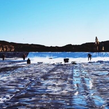 Low Permeability Black HDPE Geomembrane Liner for Secondary Containment Systems