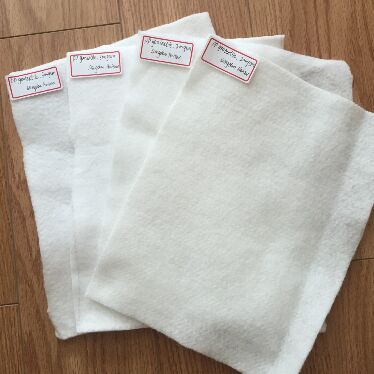 Нетканая геотекстильная ткань из коротковолокнистой иглы для фильтрации песка и укрепления дорожного полотна