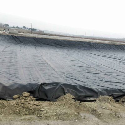 Водонепроницаемая геомембранная облицовка пруда HDPE для коммерческой аквакультуры рыбы и креветок