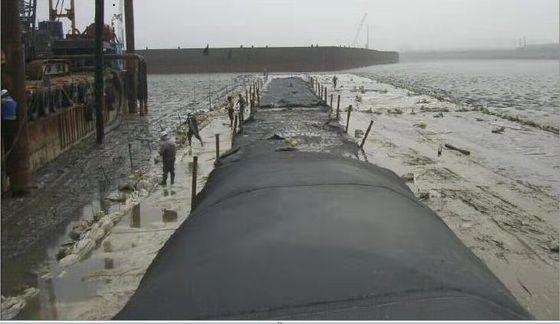 Effective Water Filtration Geotextile Dewatering Tubes 50.5m Length Excellent Chemical Resistance