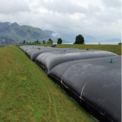 Сплетенный PP воздух трубок Geotextile Dewatering черный Slaked многоразовые Dewatering сумки