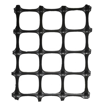 Полиэстер Geogrid подкрепления наклона почвы сетки Geogrid базального обваловки пластиковый