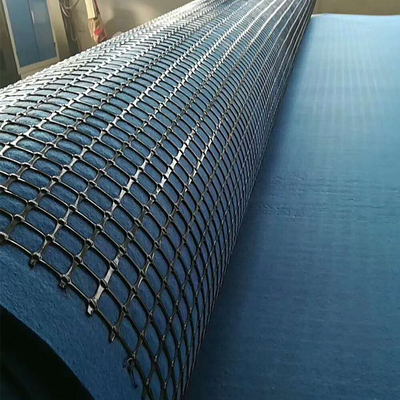 Изготовленная на заказ пластиковая сетка Geogrid сварила полимер PP двухосный Geogrid высокомолекулярный