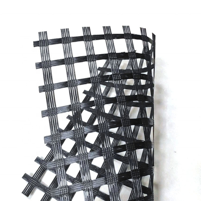 Крена Geogrid сетки стеклоткани алкалиа углерода триаксиальное устойчивого двухосное