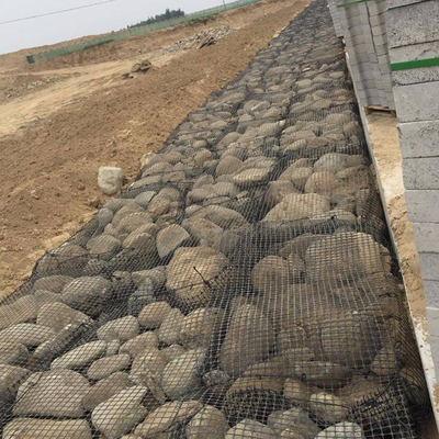Высокая стабилизированная стеклоткань Geogrid для подкрепления обваловки наклонов 100kn Geogrid