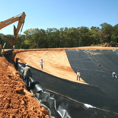 Поверхность листа 100m PVC Geomembrane фермы креветки креветки длинная 3mm ровная