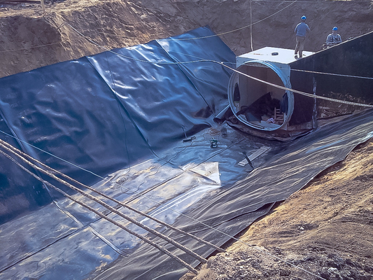 вкладыш запруды HDPE пруда танка бассейна места захоронения отходов крыши вкладыша PVC Geomembrane 0.2mm