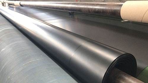 Tear Strength≥25KNm HDPE Geomembrane Liner Smooth Surface Hydrostatic Pressure Resistance≥1.0Mpa Durable Waterproof Membrane